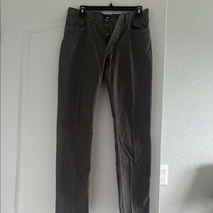 H&M Charcoal Straight-Leg Trousers